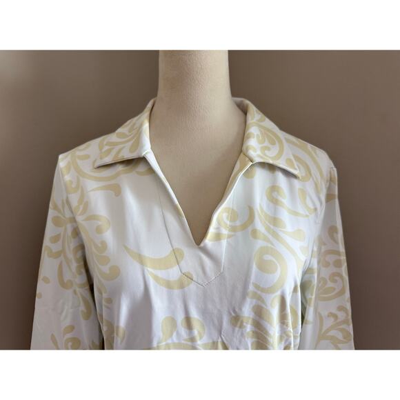 J. McLaughlin for Dillard’s Scroll Print Knit Dress – Size M - Picture 4 of 8